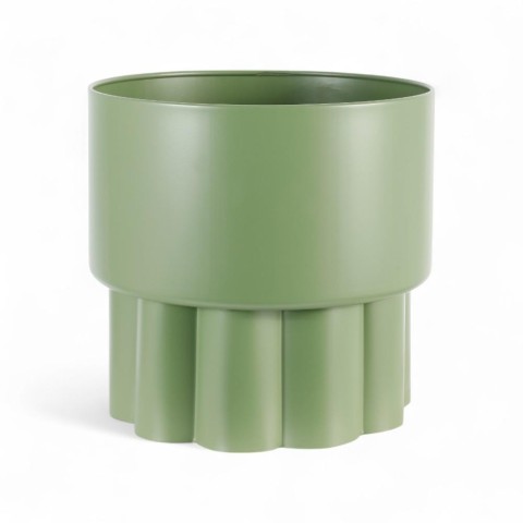 VASO METALLO CM.31X30 VERDE